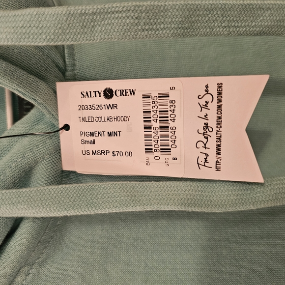 Salty Crew Teal Hoodie - Picture 3 of 6